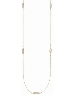 Mon-bijou - D352 - Collier nacre sur or 375/1000