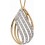 Collier diamant en or 375