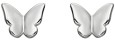 Boucle d'oreille papillon en argent 925