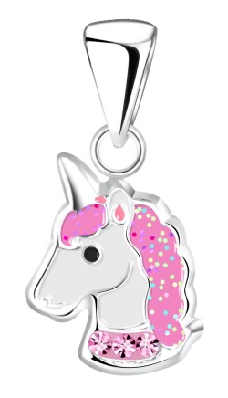 Collier licorne en argent