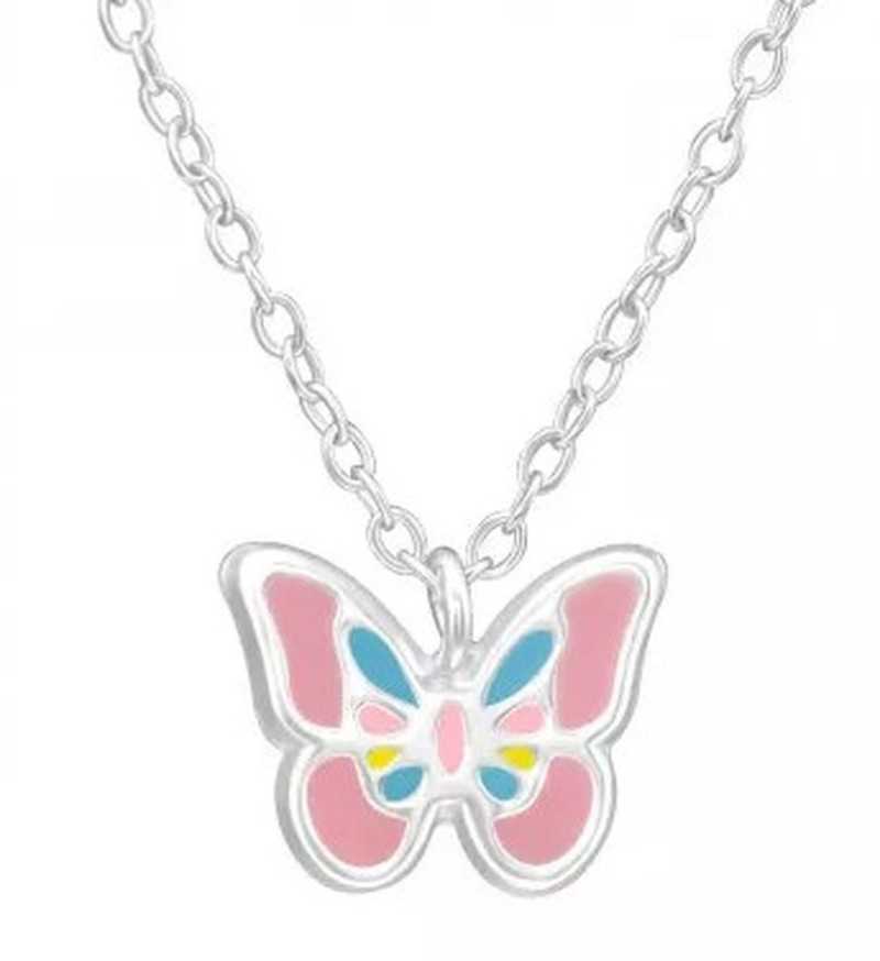 Collier papillon en argent 925