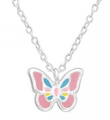 Collier papillon en argent 925