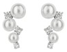 Boucle d'oreille perle en argent 925