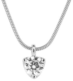 Collier zirconium en argent...