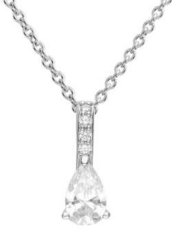 Collier zirconium en argent 925