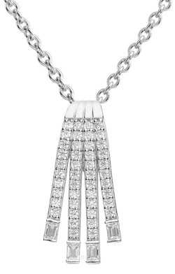 Collier zirconium en argent