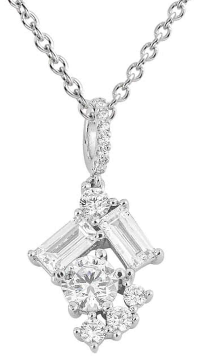 Collier zirconium en argent 925