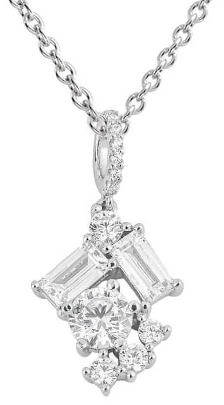 Collier zirconium en argent 925