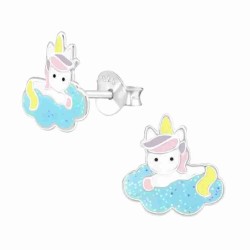 Boucle d'oreille licorne...