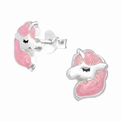 Boucle d'oreille licorne en...