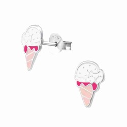 Boucle d'oreille glace en...