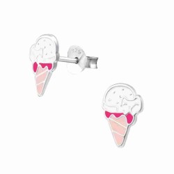 Mon-bijou - H36566 - Boucle d'oreille glace en argent 925