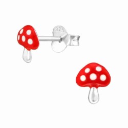 Boucle d'oreille champignon...