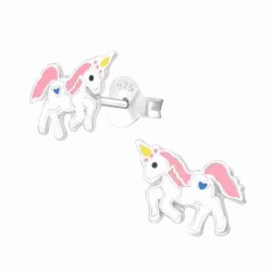 Boucle d'oreille licorne en...