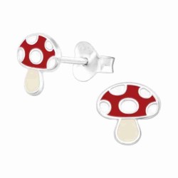 Boucle d'oreille champignon...