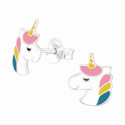 Boucle d'oreille licorne en...