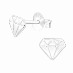 Mon-bijou - H42953 - Boucle d'oreille diamant en argent 925