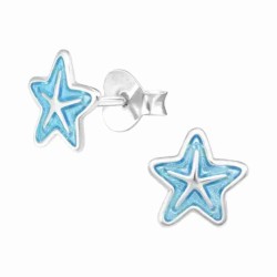 Mon-bijou - H43206 - Boucle d'oreille étoile en argent 925
