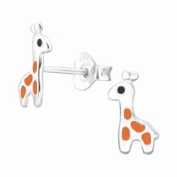 Boucle d'oreille girafe en...