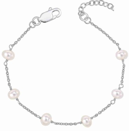 Mon-bijou - D5449 - Bracelet perle pour petite fille en argent 925