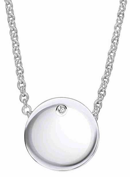 Collier cercle diamant pour enfant en argent