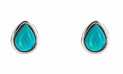 Boucle d'oreille turquoise...