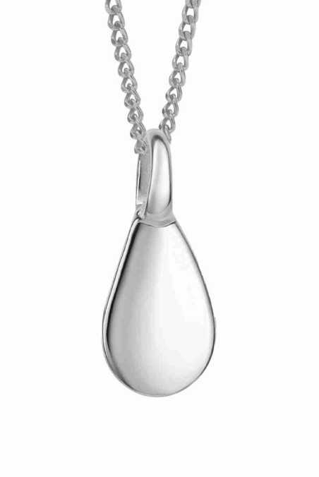 Collier plaqué platine en argent 925