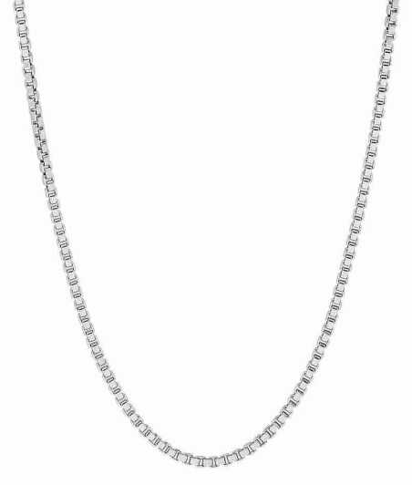 Collier plaqué platinium en argent 925