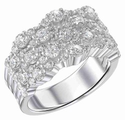 Bague zirconium en argent 925