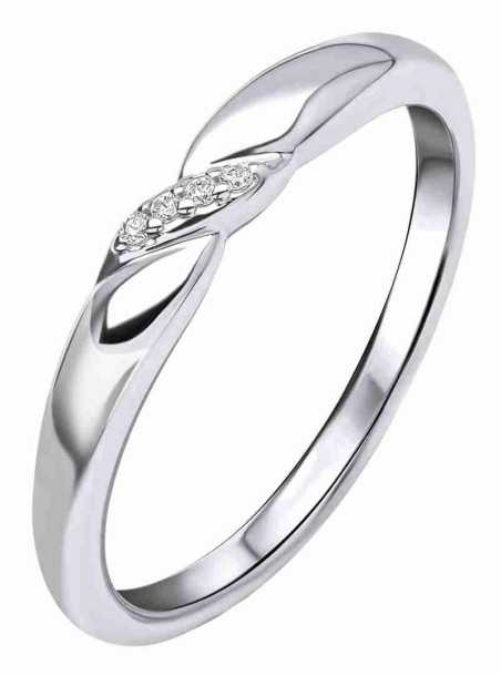 Bague zirconium en argent 925