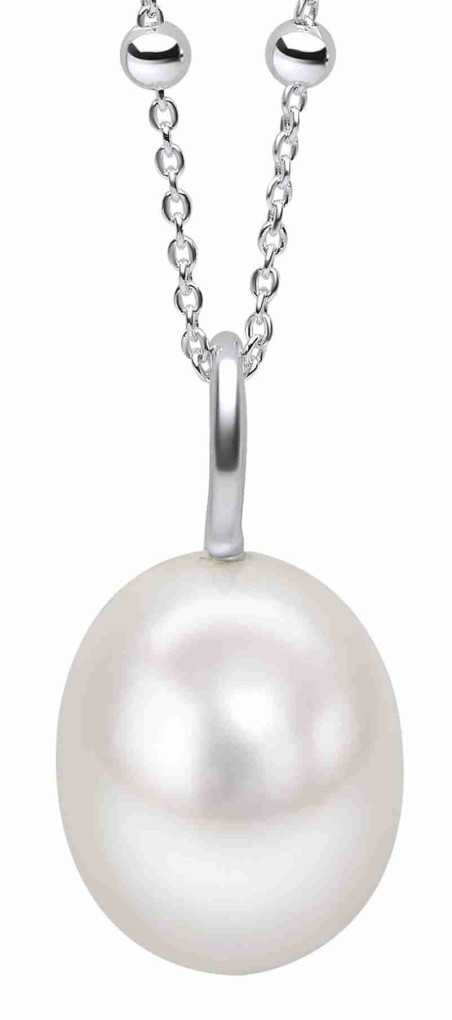 Collier perle en argent