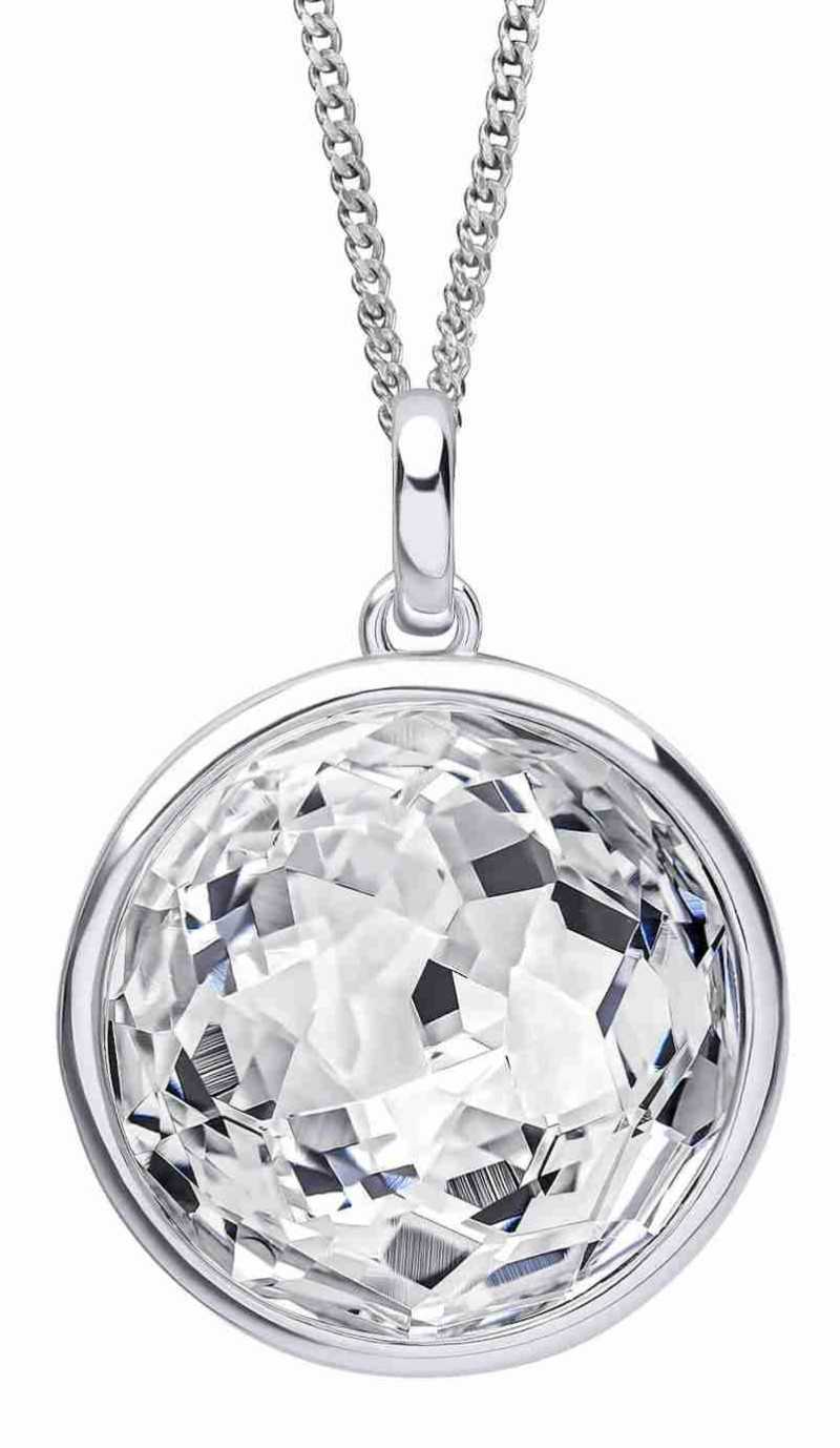 Collier cristal en argent 925