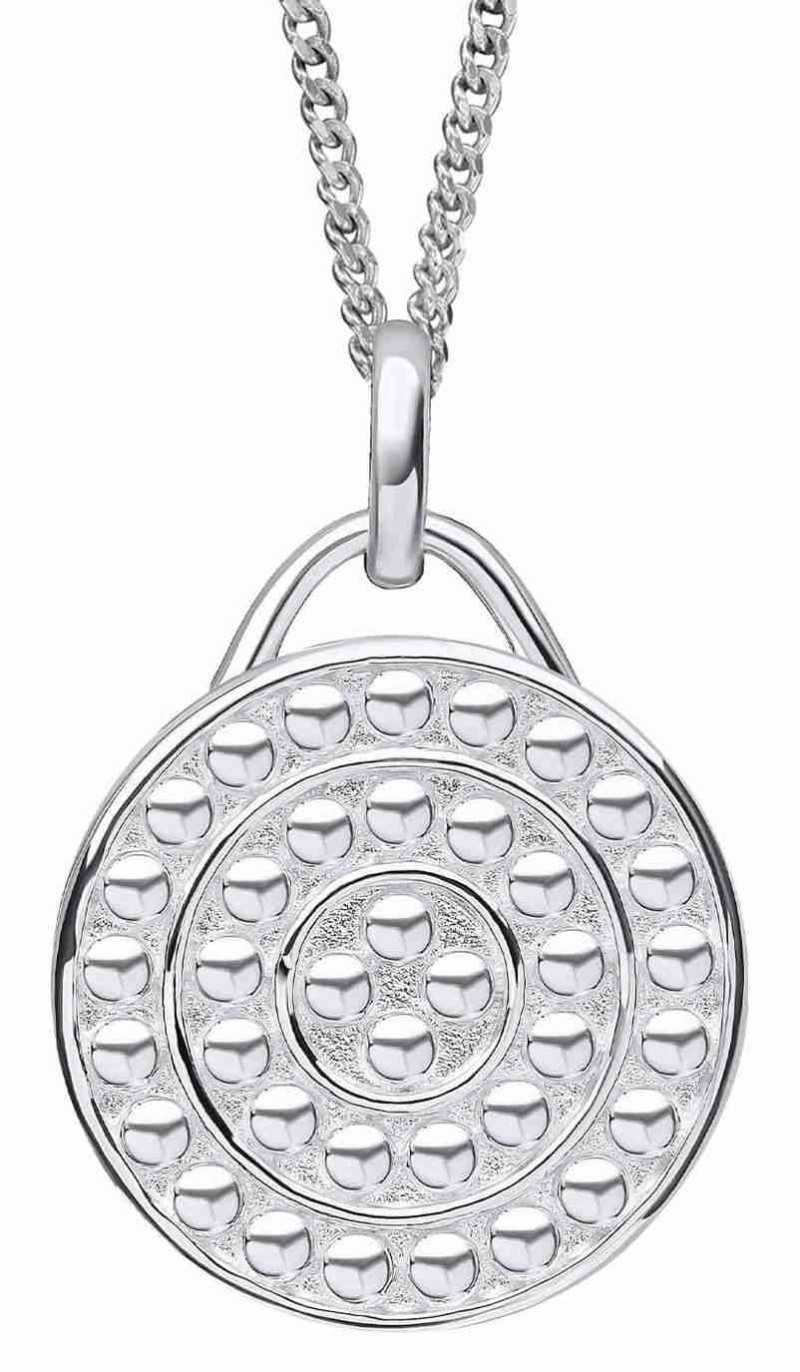 Collier cercle tendance en argent 925