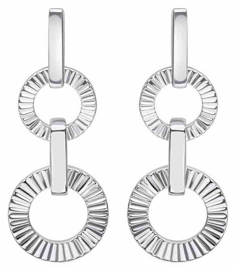 Boucle d'oreille tendance en argent 925