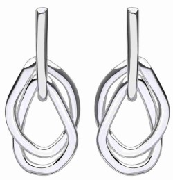 Boucle d'oreille tendance en argent 925