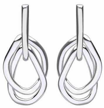 Boucle d'oreille tendance en argent 925