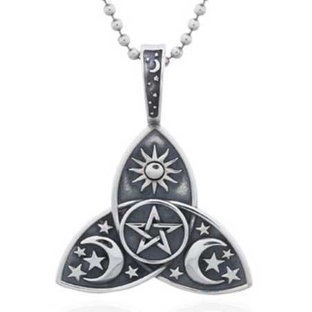 Collier nœud Celtic en argent 925