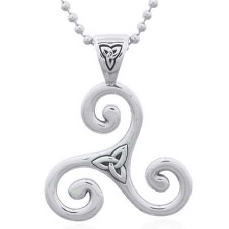 Collier celte en argent 925