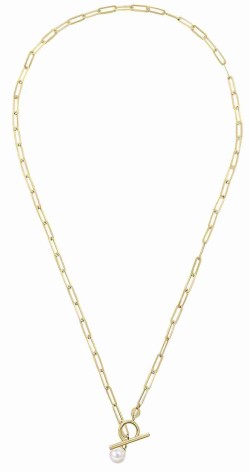 Mon-bijou - D393 - Collier perle en or 375