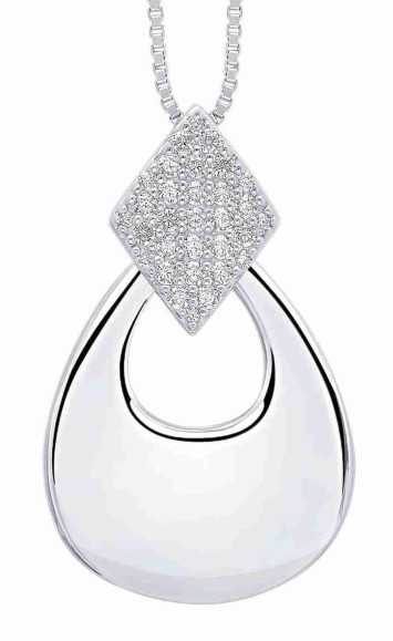 Collier zirconium en argent 925