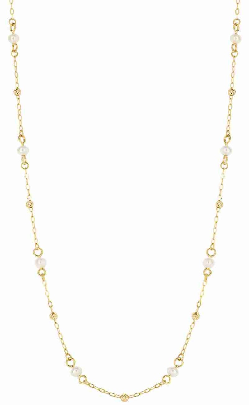 Mon-bijou - D367 - Collier perle en or 375