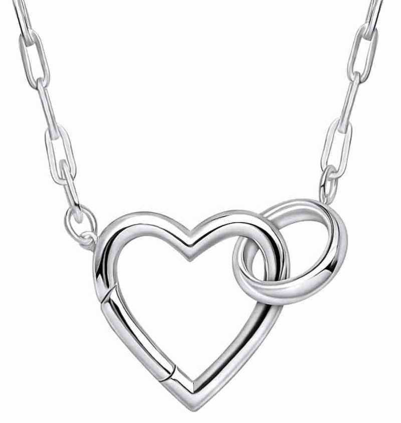 Collier cœur en argent 925