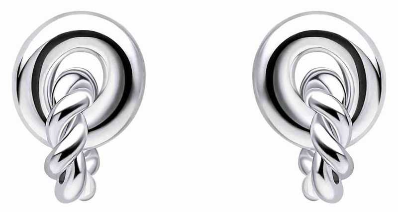 Boucle d'oreille en argent 925