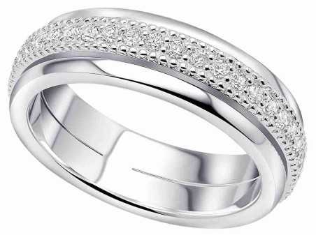 Bague zirconium en argent 925