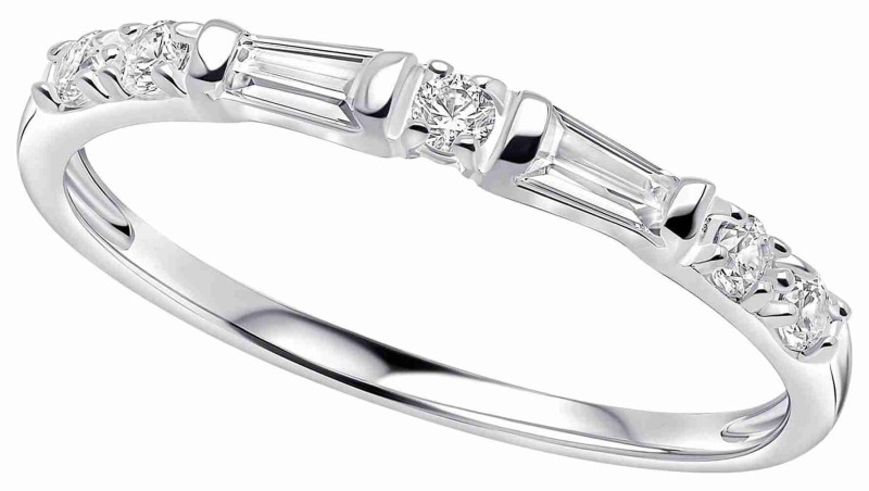 Mon-bijou - D3898A - Bague zirconium en argent 925