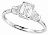 Mon-bijou - D3899 - Bague zirconium en argent 925