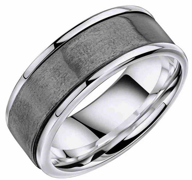 Bague unisexe en argent 925