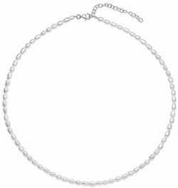 Mon-bijou - D4617A - Collier perle en argent 925