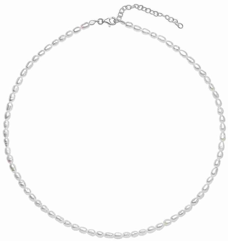 Mon-bijou - D4617A - Collier perle en argent 925