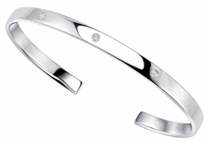 Bracelet zirconium en argent 925